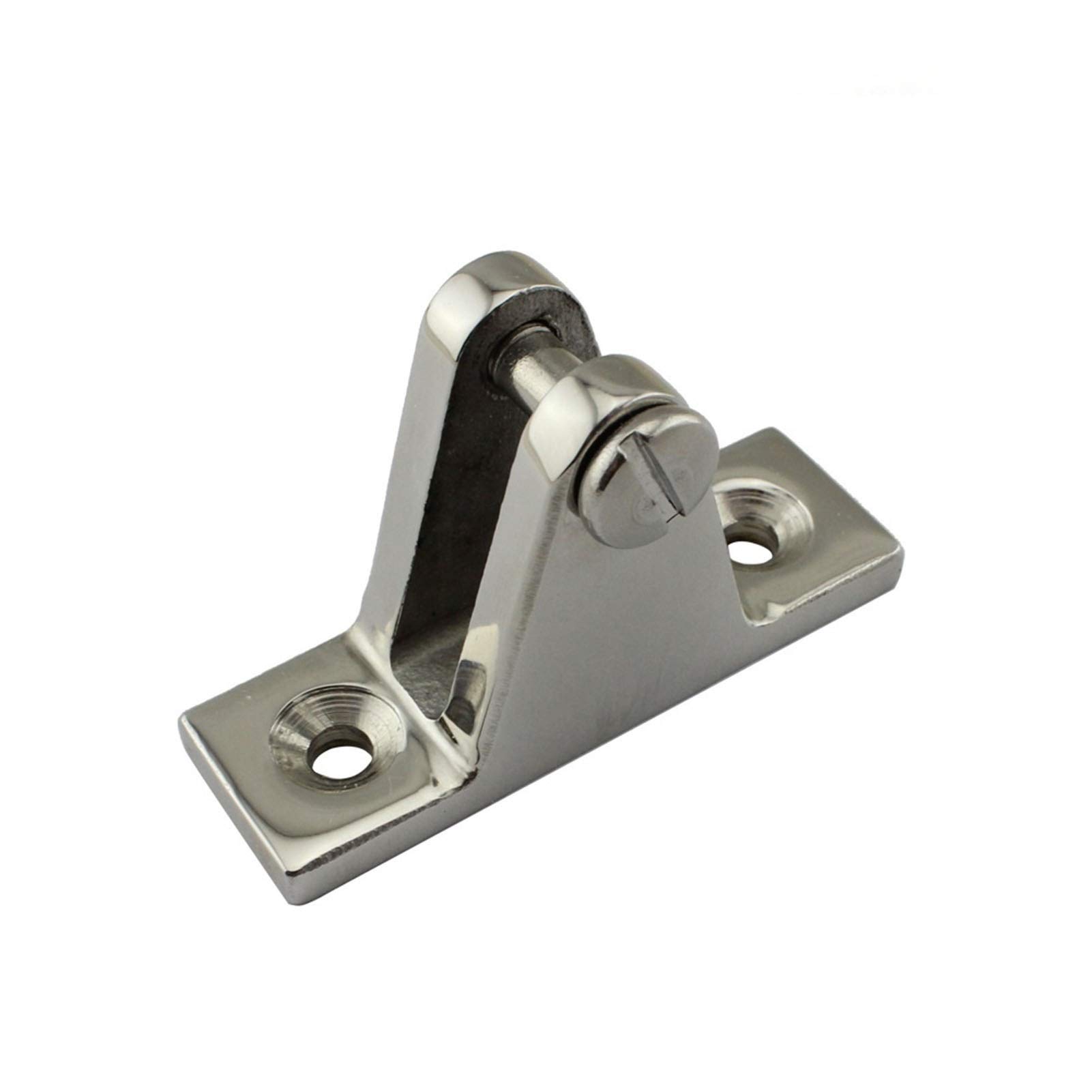 Shundeed Silver Stainless Steel Deck Side Mounted Hinges 60Mm Mirror Polished Marine Navigation Hardware Deck Hinges, Robust And Durable