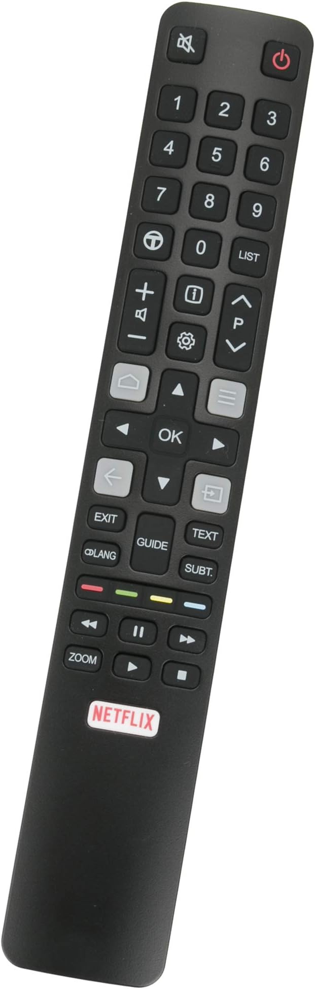 ALLIMITY RC802N YUI1 Remote Control Replace for TCL Thomson 4K UHD QLED Android TV 50DP661 U49S7096 55DP663 85UZ8866 49UC6406 32ES580 U55X9006 65DC766 32HE5800 55EP640 50EP660 65EP660 55EP680