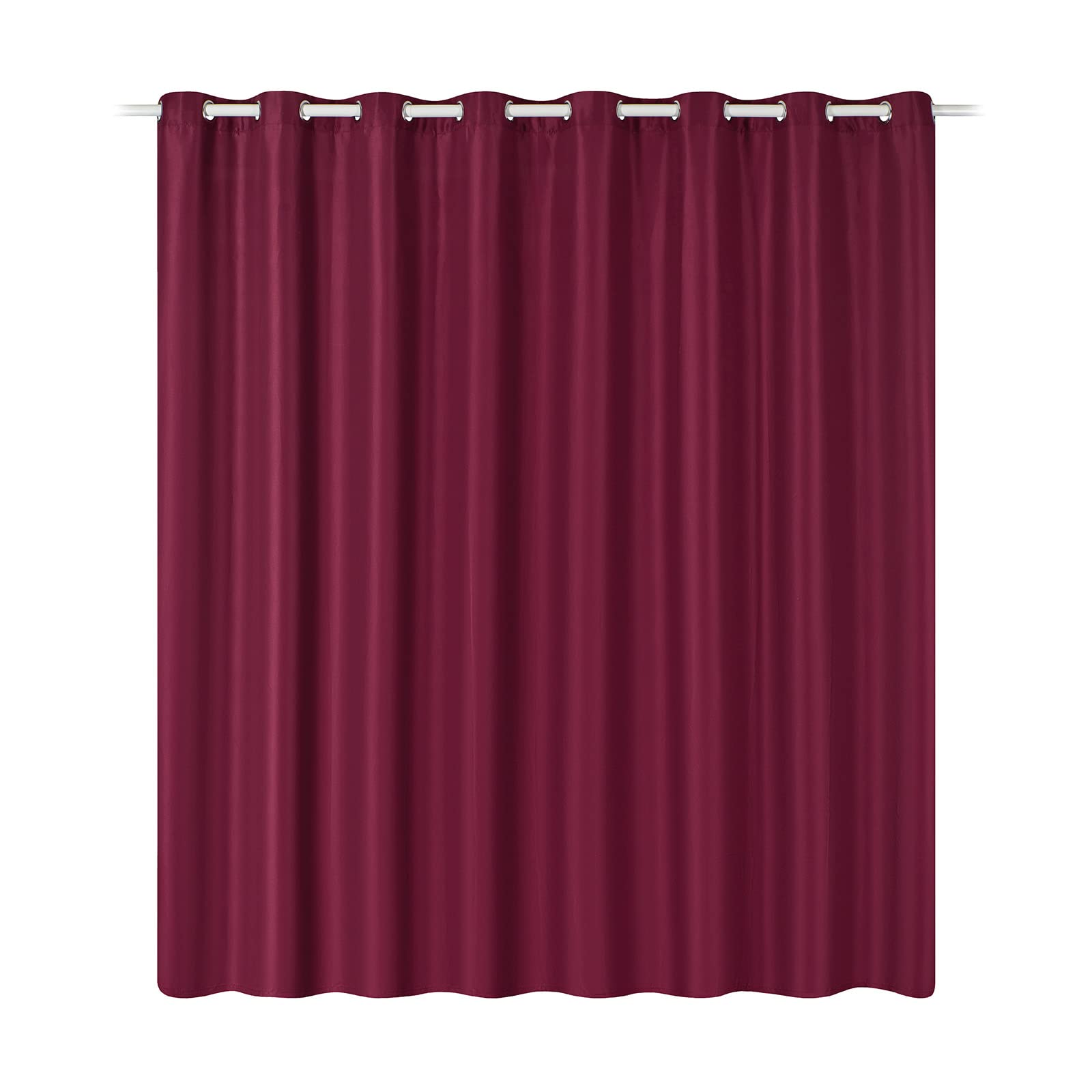 JEMIDI Cortina semiopaca con Ojales - Visillo semiopaco con Ojal de Metal - para salón Cocina Dormitorio - 300 x 245 cm / 140 x 245 cm / 140 x 175 cm