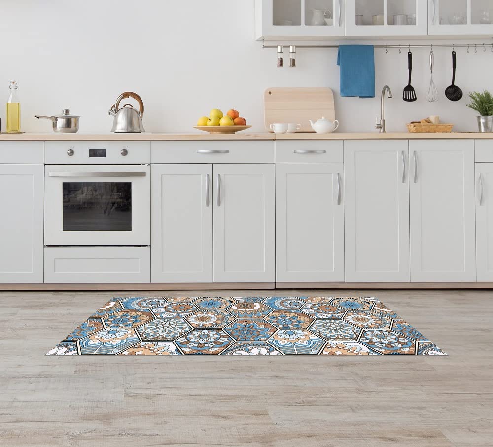 Coprigradini Per Scale Antiscivolo - Set 15 Pezzi, Grigio, 21x65cm, Adesivo, Melange