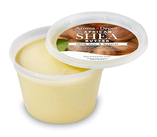 Miniatura 3 de Manteca de karité africana cruda de 16 onzas de grado A 100% pura natural sin refinar fresca hidratante, ideal para pieles secas y agrietadas. Se
