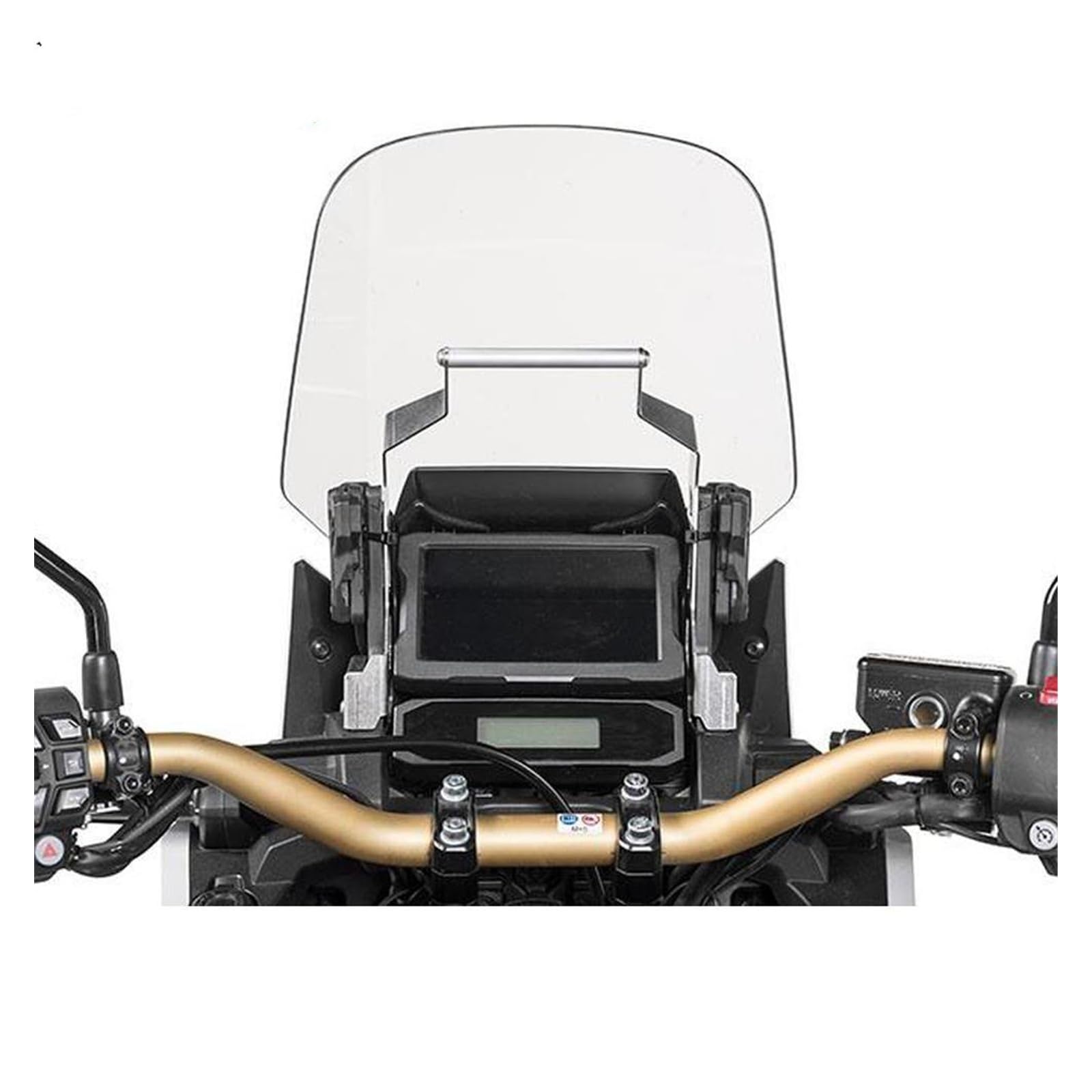 Support GPS/téléphone Pour Honda CRF1100L Africa Twin – Montage Guidon, Acier Inoxydable, Compatible 12/22 Mm – Noir - 10