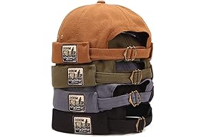 Mens Cotton Short Brimless Hat