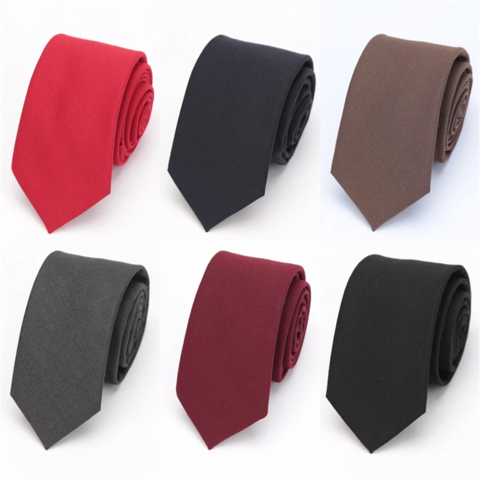 Corbatas de Hombre Corbatas delgadas for hombre, for trajes de boda, negocios, fiestas, corbata clásica delgada, informal