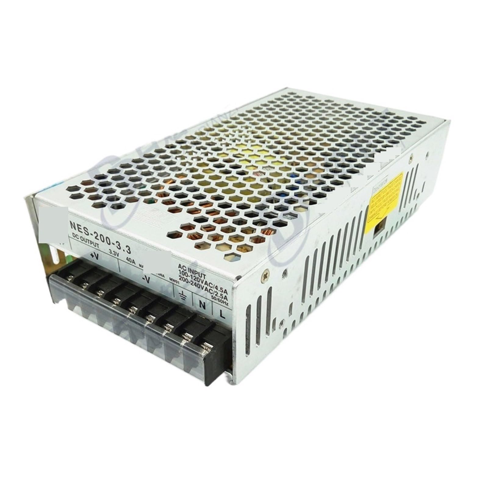 PWANUIGTE Regulated Switching Transformer NES-200-3.3 132 W3.3V40A economical Power Supply can Replace LRS Series