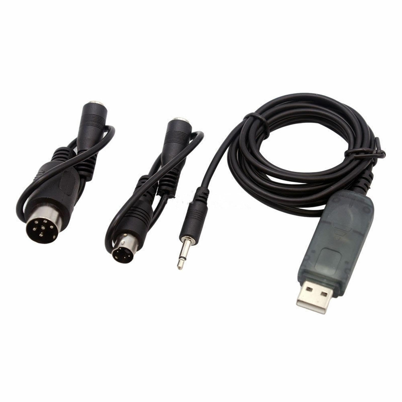 ZEZEFUFU 1 x câble de simulateur USB avec kit de câbles adaptateur RC hélicoptère avion voiture entraînement pour FlySky FS-SM100