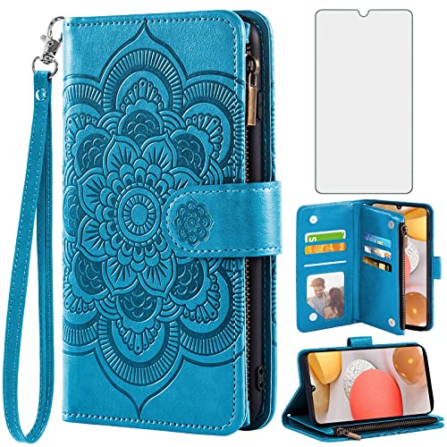Coque Samsung Galaxy A42 5G avec porte-cartes et support vidéo intégré