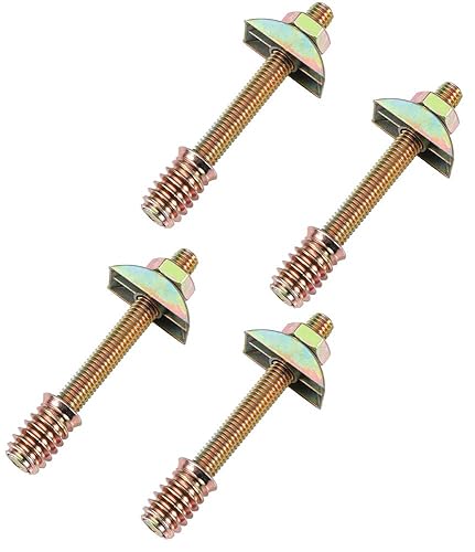 Armario de muebles de panel de 3.150 in 4 en uno Accesorios de conector de mesa de montaje de cama de fijación Tornillo tuerca roscada media luna