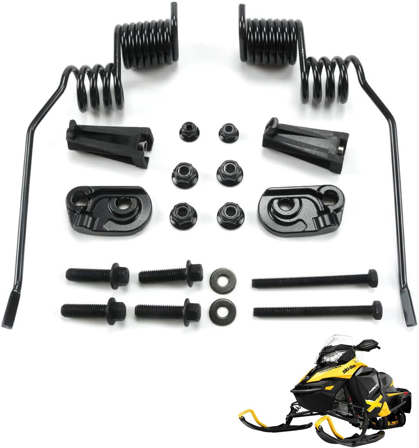 860201728 Efficient Ice Clearing Solution Snowmobile Reverse Scratcher Compatible for Ski-Doo 600 600HO 800R 2008-2020