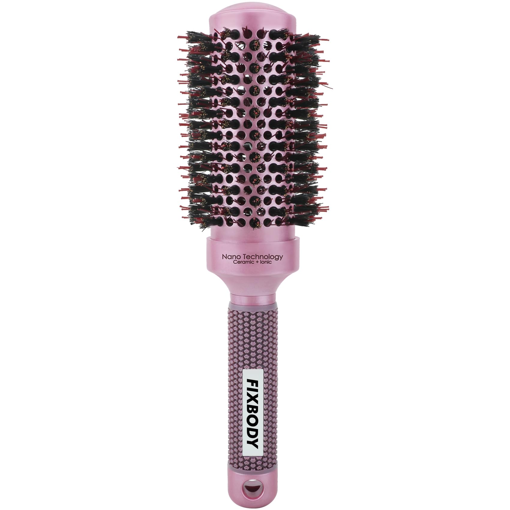 Photo 1 of FIXBODY Round Barrel Anti-Static Hair Brush, 3.0 Inch