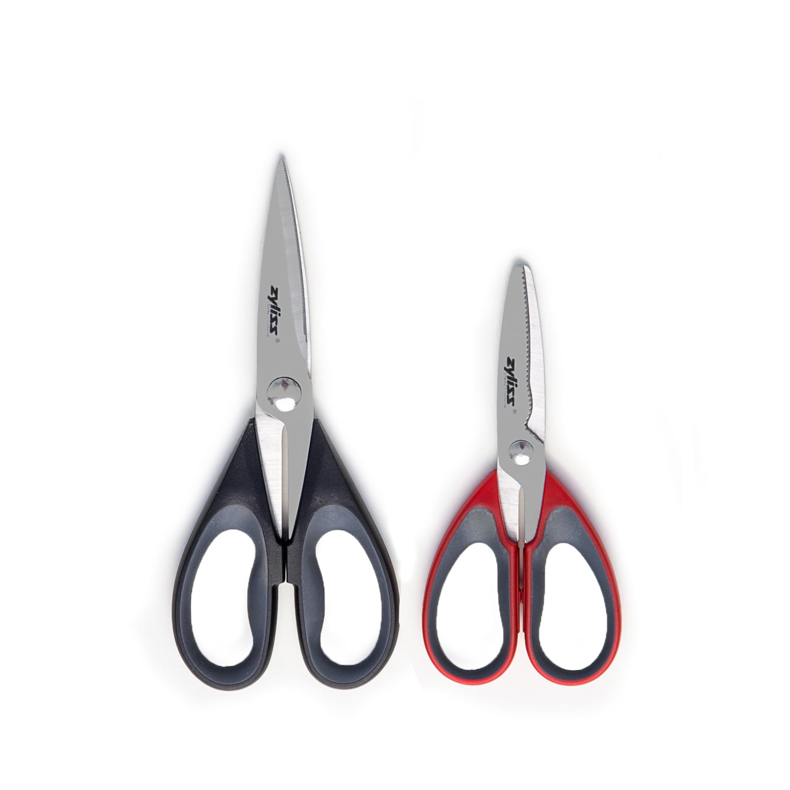Zyliss 30200 9" Household Kitchen Shears, Red