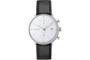 Junghans Max Bill Chronoscope Sapphire Crystal