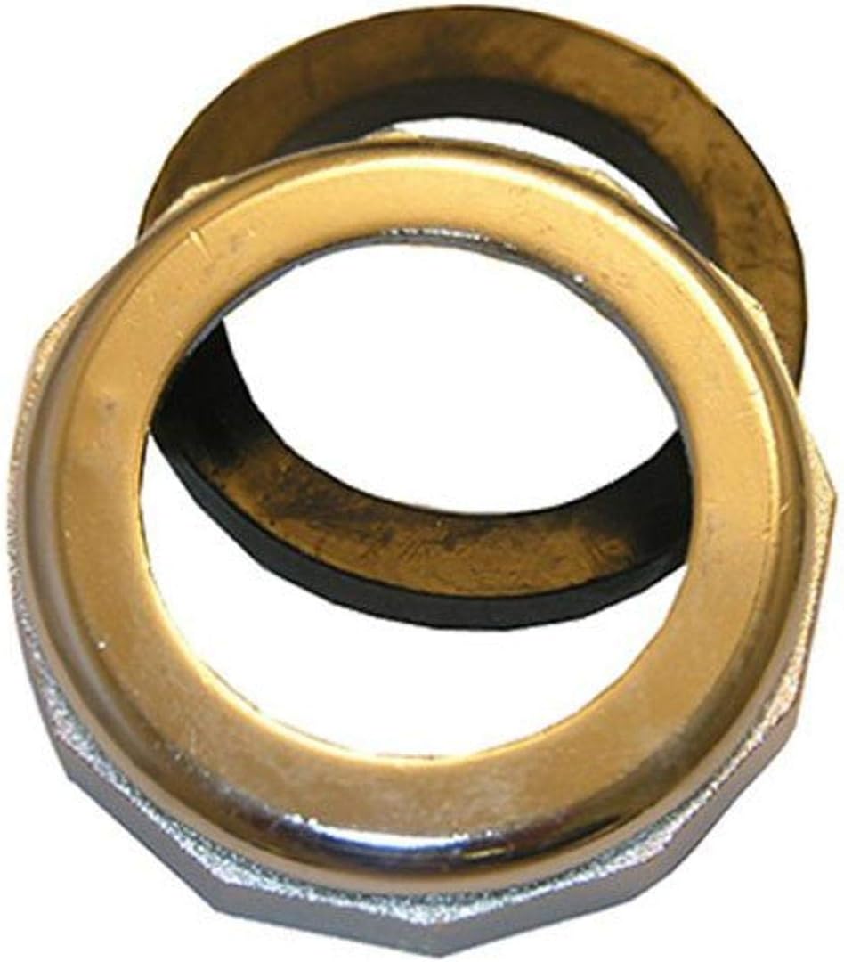 Keeney 918DK Slip Joint Nut and Washer, Chrome, 11/2Inch Pipe