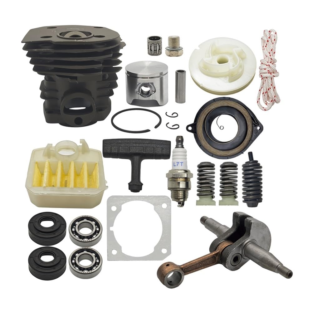 Kit cylindre-piston 44 mm pour entretenir la tronçonneuse du jardin