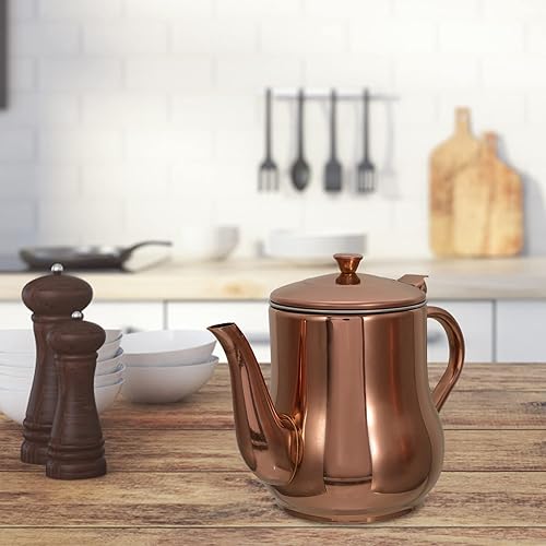 Miniatura 8 de HEMOTON Olla de aceite de acero inoxidable Contenedor de aceite para grasa de tocino, bandeja para el cuello de la permanente, bandeja de aceite de