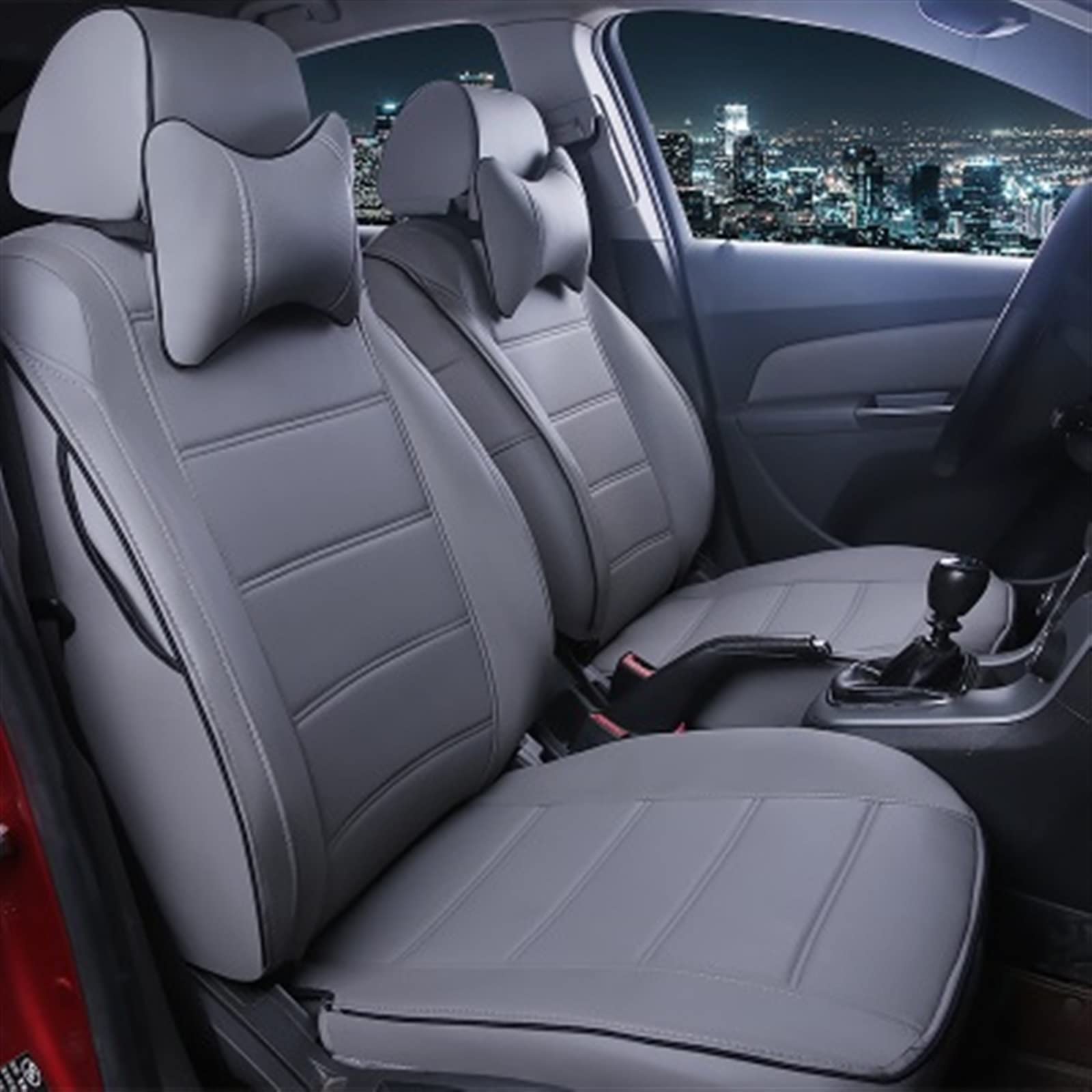 YOUZKA Car Seat Cover For Passat B5 Polo Golf Tiguan Jetta Touran ID3 ID4 ID6 Front And Rear Cushion accessories