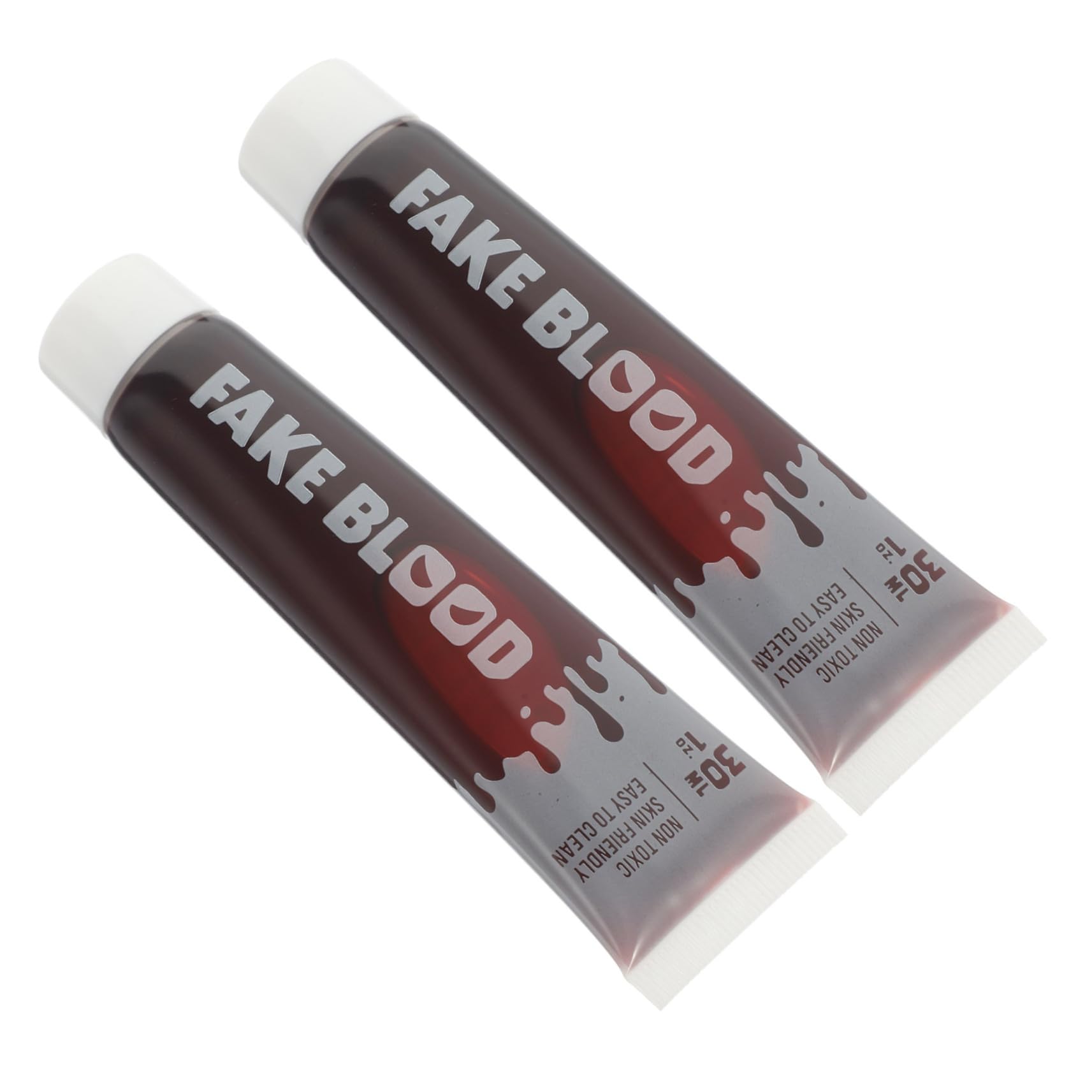 NOLITOY 2 Sangre Falsa De Halloween Gel De Sangre Falsa Libro Para Colorear De Halloween Maquillaje Plasma Sanguineo Plasma Sanguíneo Falso Maquillaje Falso Constituir Caucho Apasionado