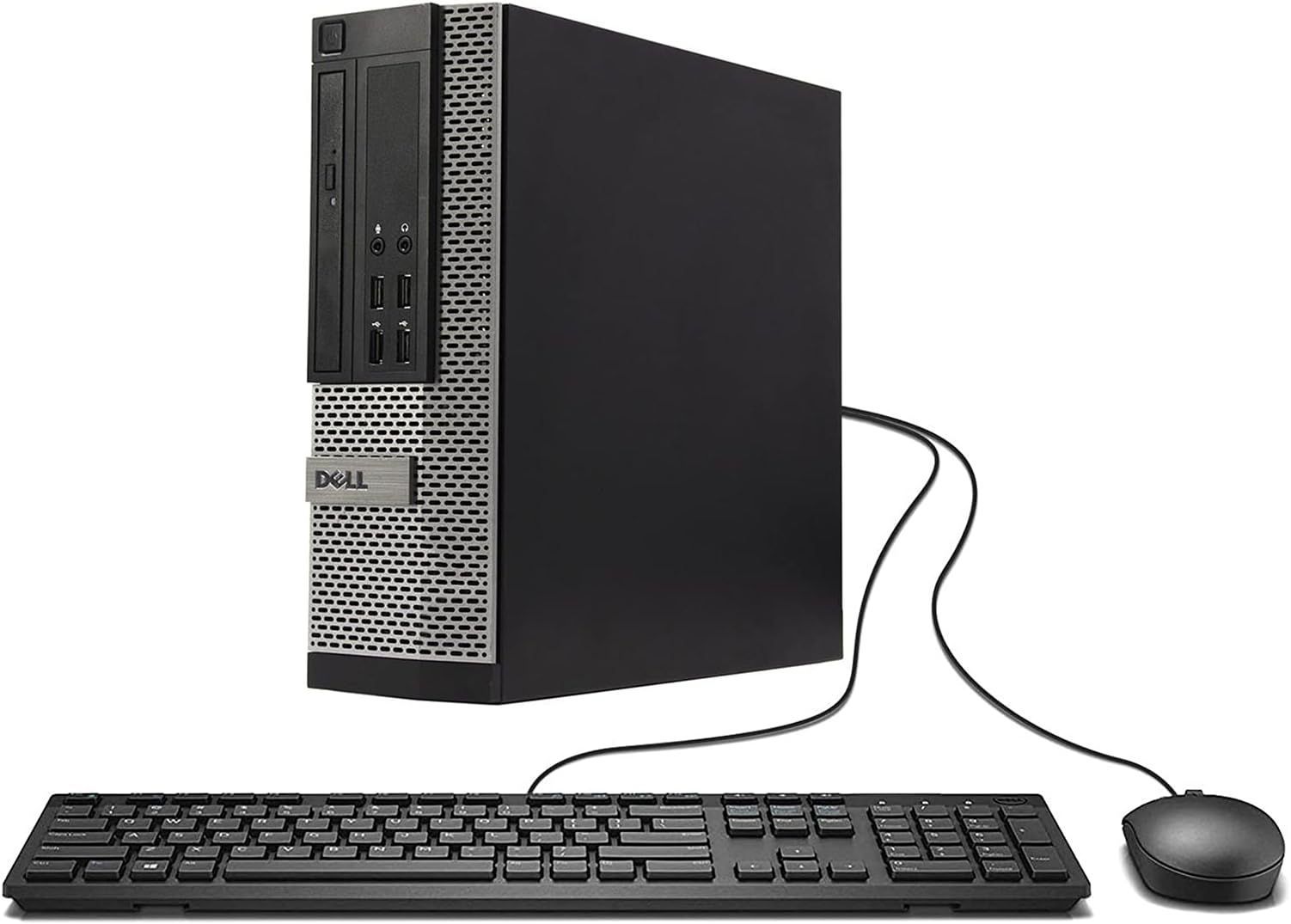 Dell Optiplex 990 Business Small Form Factor SFF Desktop Computer, Intel Quad Core i5-2400 3.1Ghz CPU, 8GB RAM, 500GB HDD, DVD, VGA, DisplayPort, Windows 10 Professional (Renewed)