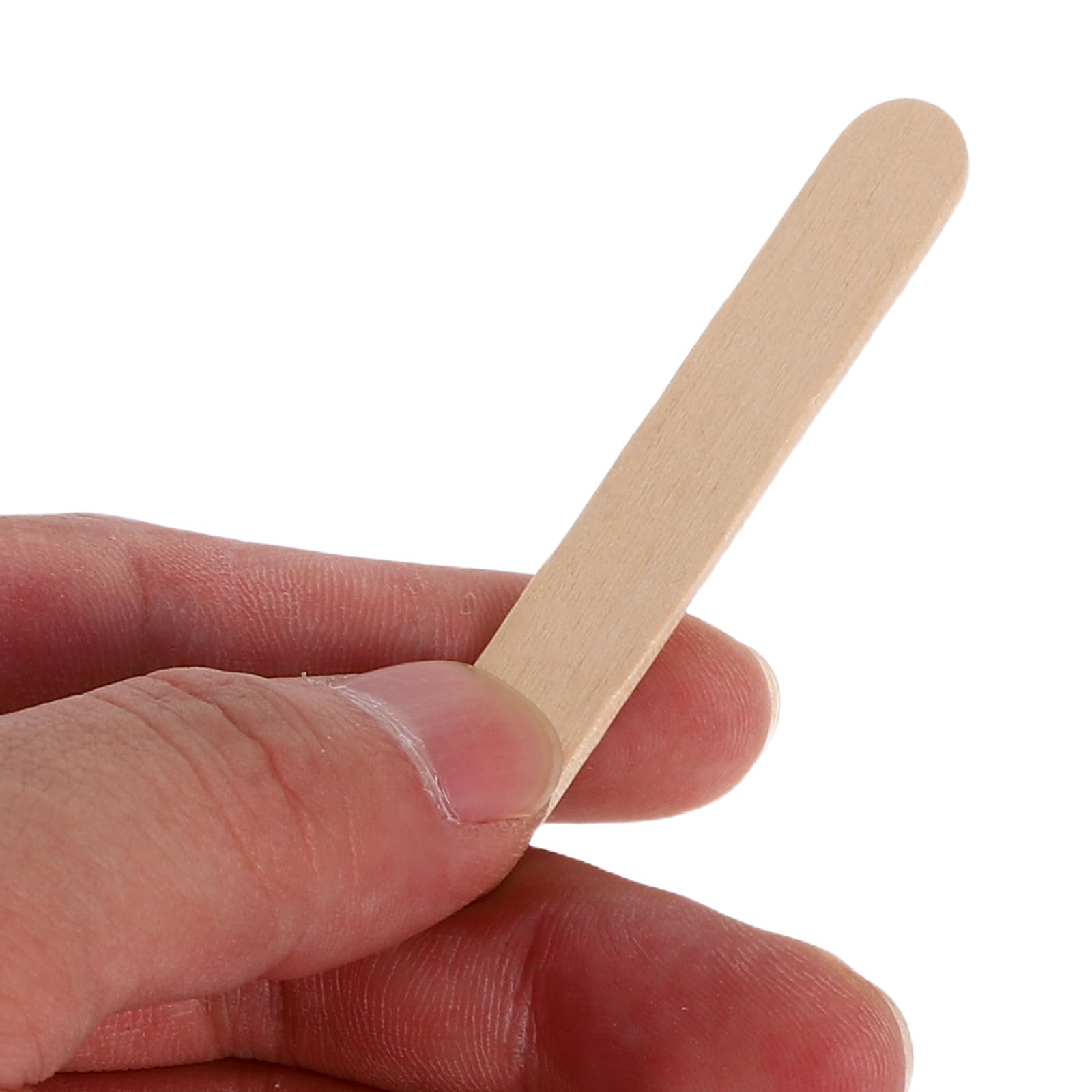 STOBAZA Palitos de Madera Natural para Manualidades 1000 Unidades 65X10X2 MM Palitos de Helado para Proyectos de Arte Escolares y Bricolaje Seguros