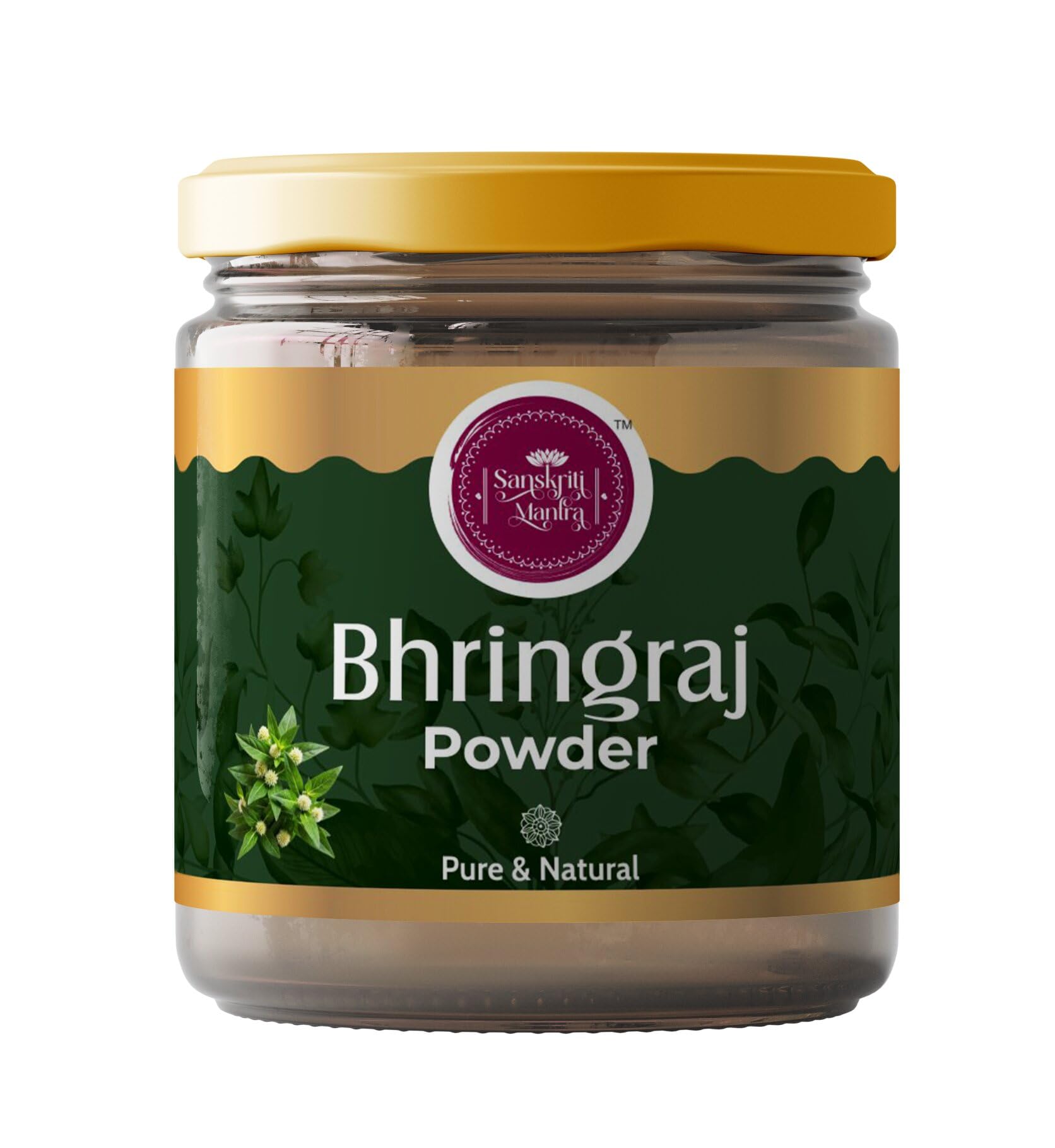 Bhringraj Powder| 200 Gm | Hair Growth Hair Fall Care Scalp Nourishment | Herbal Powder for Hair Mask & Beauty Care Routine | Herbal Hair Care-image-25