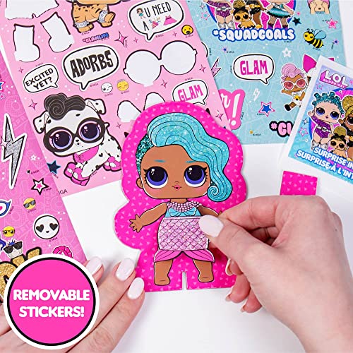 L.o.l. Surprise! Fashion Dolls Designer By Horizon Group Usa, Dress Up 4 Paper Dolls With Trendy Accessories, 100+ Fashionable Styles & More. Reusable Tote Bag Included #TOP3