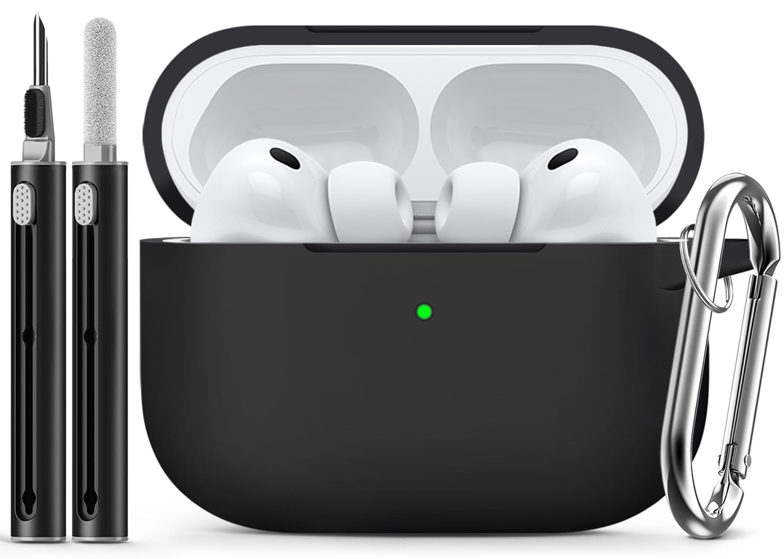 Amazon | Inesore for AirPods Pro3 ケース シリコン (2025) -ブラック