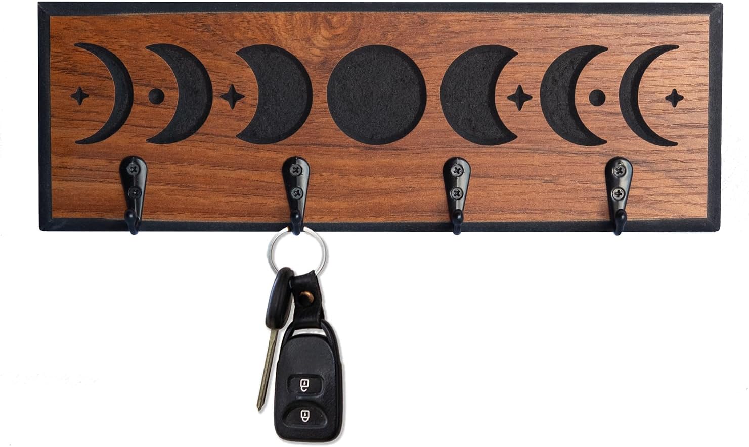 Amazon.com: IRISVITA Moon Phase Wall Hanging Hooks (Updated) for Keys ...