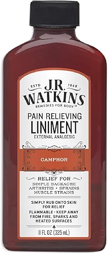 JR Watkins Natural Linimento para aliviar el dolor - 11 oz - HSG-245019 el embalaje puede variar