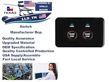 Amazon.com: Start Stop Switch Panel Compatible with Yamaha
