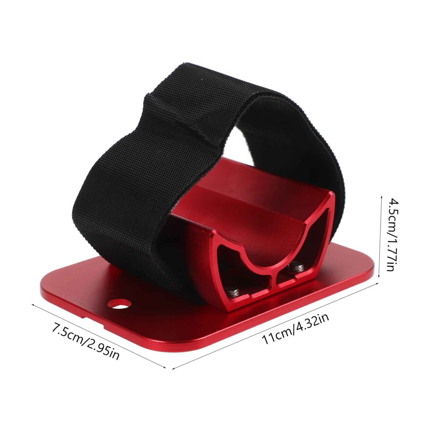 Garneck Car Bike Carrier Rear Wheel Stabilizer Bracket Durable Bike Rack Accessory for Secure Mounting Compatible with Various Bicycles