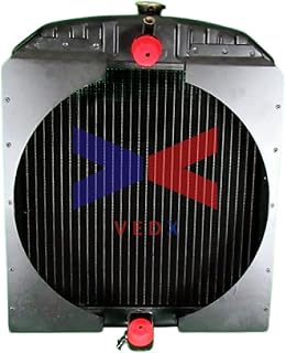 Vedx Online Tractor Radiator Compatible with Allis Chalmers 70228585 Fits WC,WD, WD45,WF
