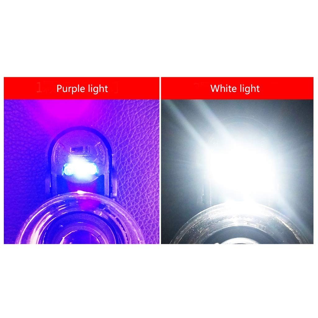 MRKU Lupa de Mano con luz LED para Joyas y Monedas, Lupa giratoria de Mano para Diamantes, ayudas para la Lectura