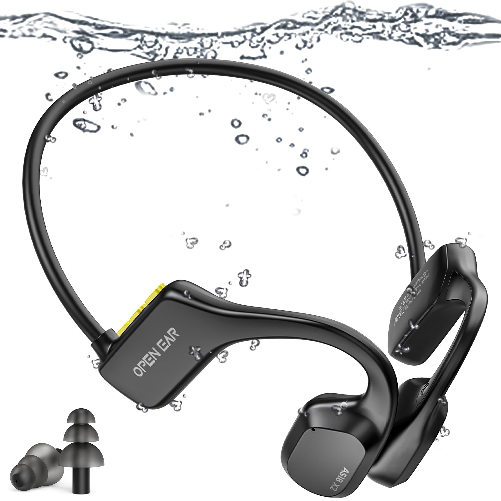Hyyeosd Bone Conduction Swimming Headphones