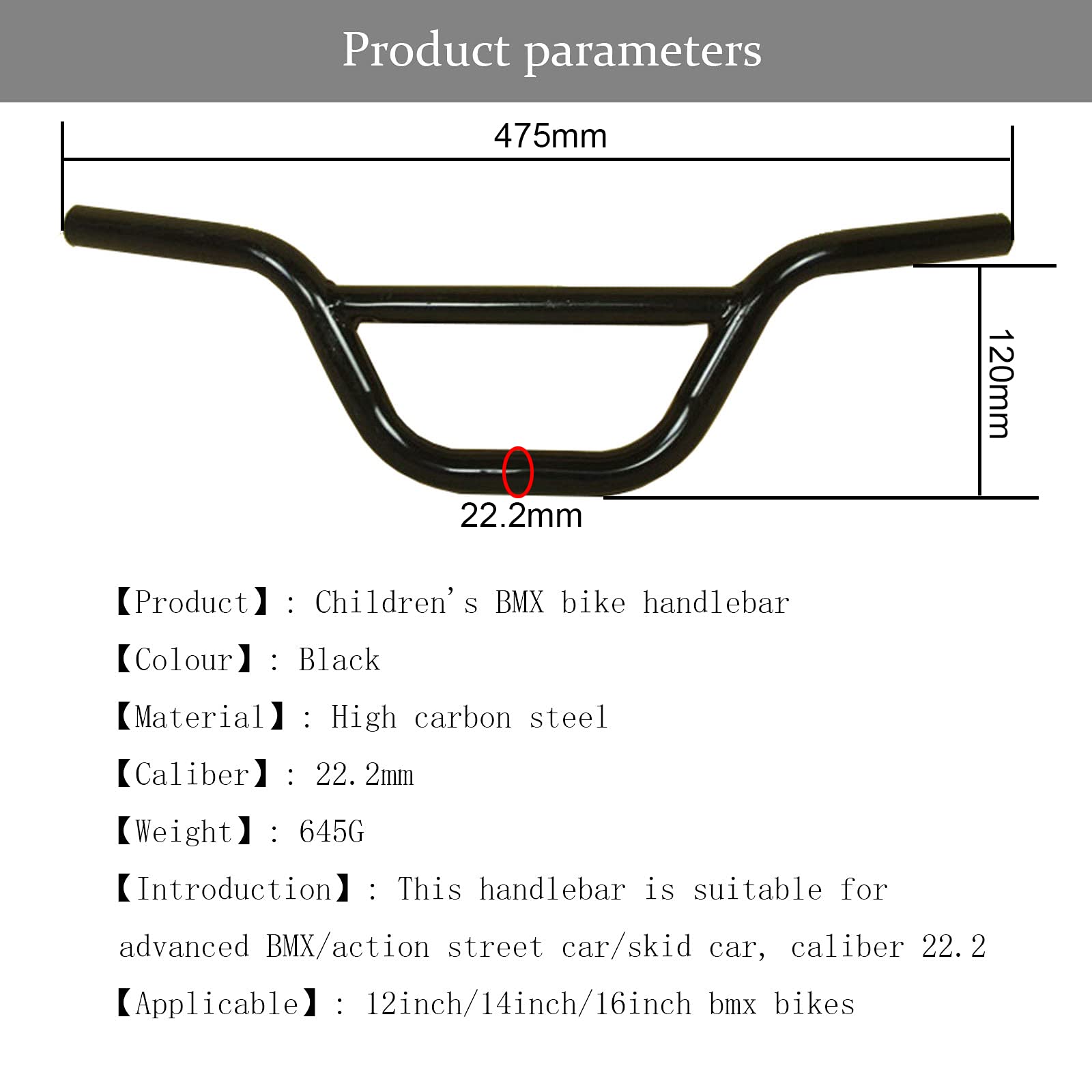 BMXハンドル STRANGLER 4PC BAR - ECLAT - BMX専門のZEN DISTRIBUTION (輸入