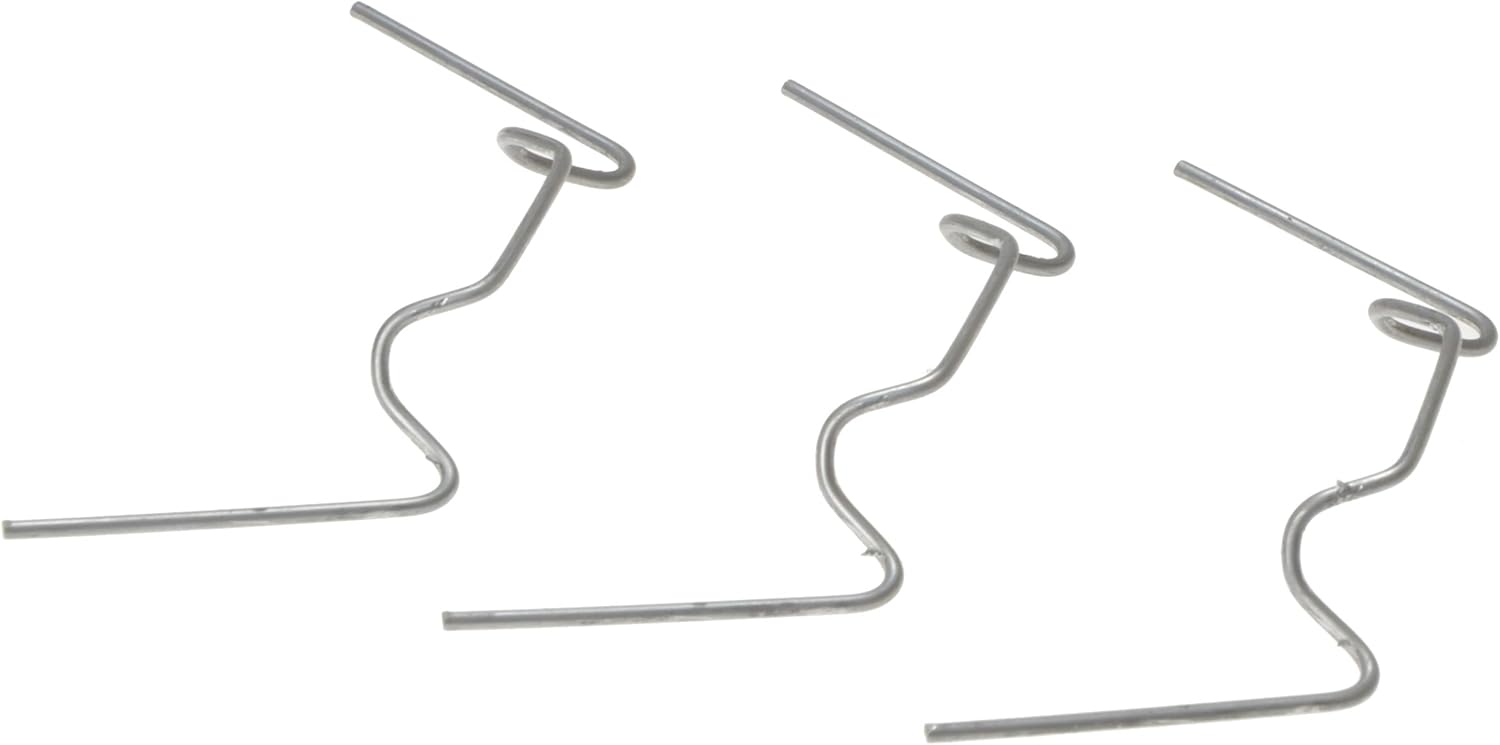 ALM Greenhouse Springwire Glazing Clips (Pack 50) GH001, Silver
