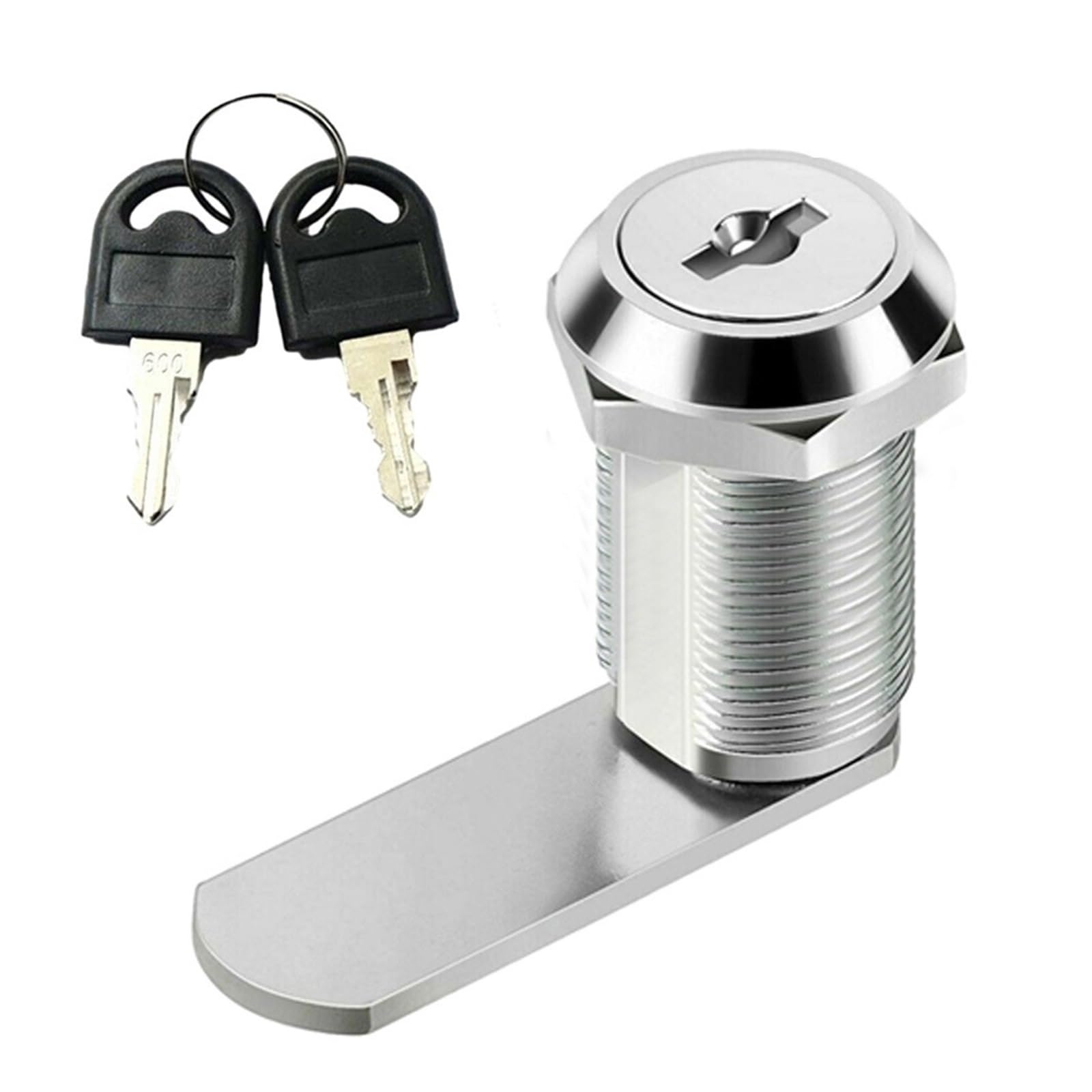 Kjbdqqh 30Mm Cam Lock 16/20/25/ Cam Lock Security Door Mail Box Furniture Locker Drawer Cabinet Locks With 2 Keys For Office Desk Letter For Cupboard(30Mm)