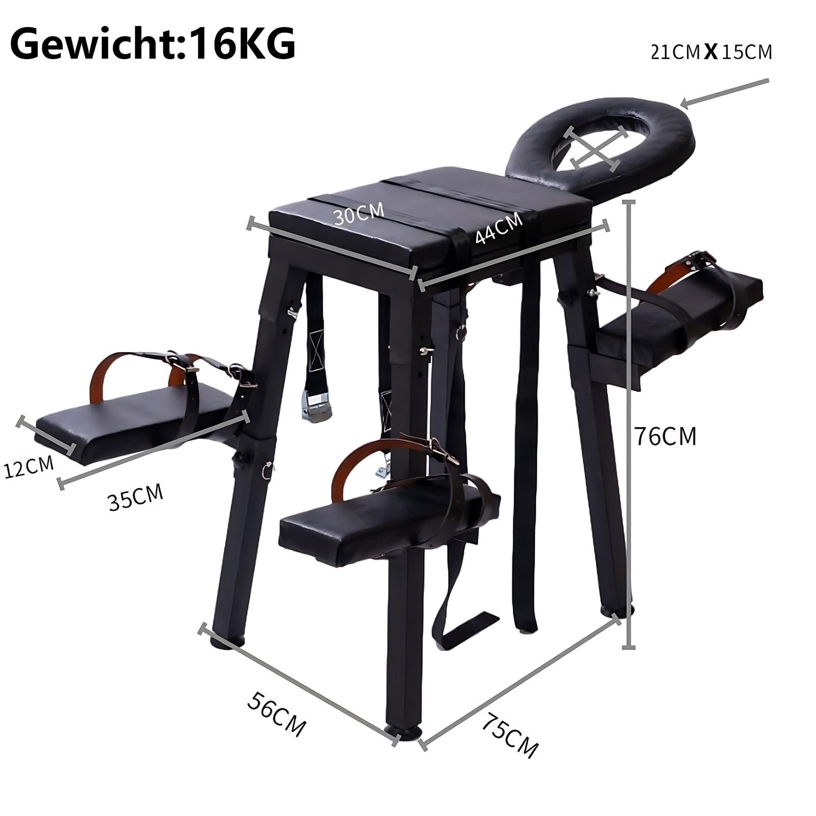 Chaise multifonctionnelle BDSM, chaise SM, cadre de retenue, chaise sexuelle, meubles BDSM, banc de fessée, meubles sexuels for hommes et couples