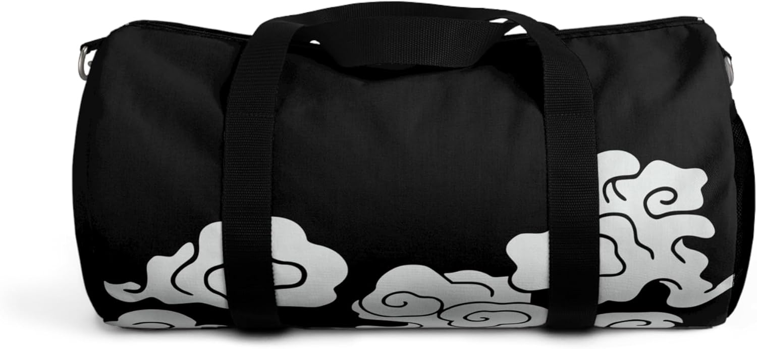 Anime Gym Bag for Women Men - Large Capacity Waterproof Workout Fitness Travel Sports Bags Fashion Street Camping ExpandaCLe Carry On Duffle Bag For Couple (New Gear 5) PTY