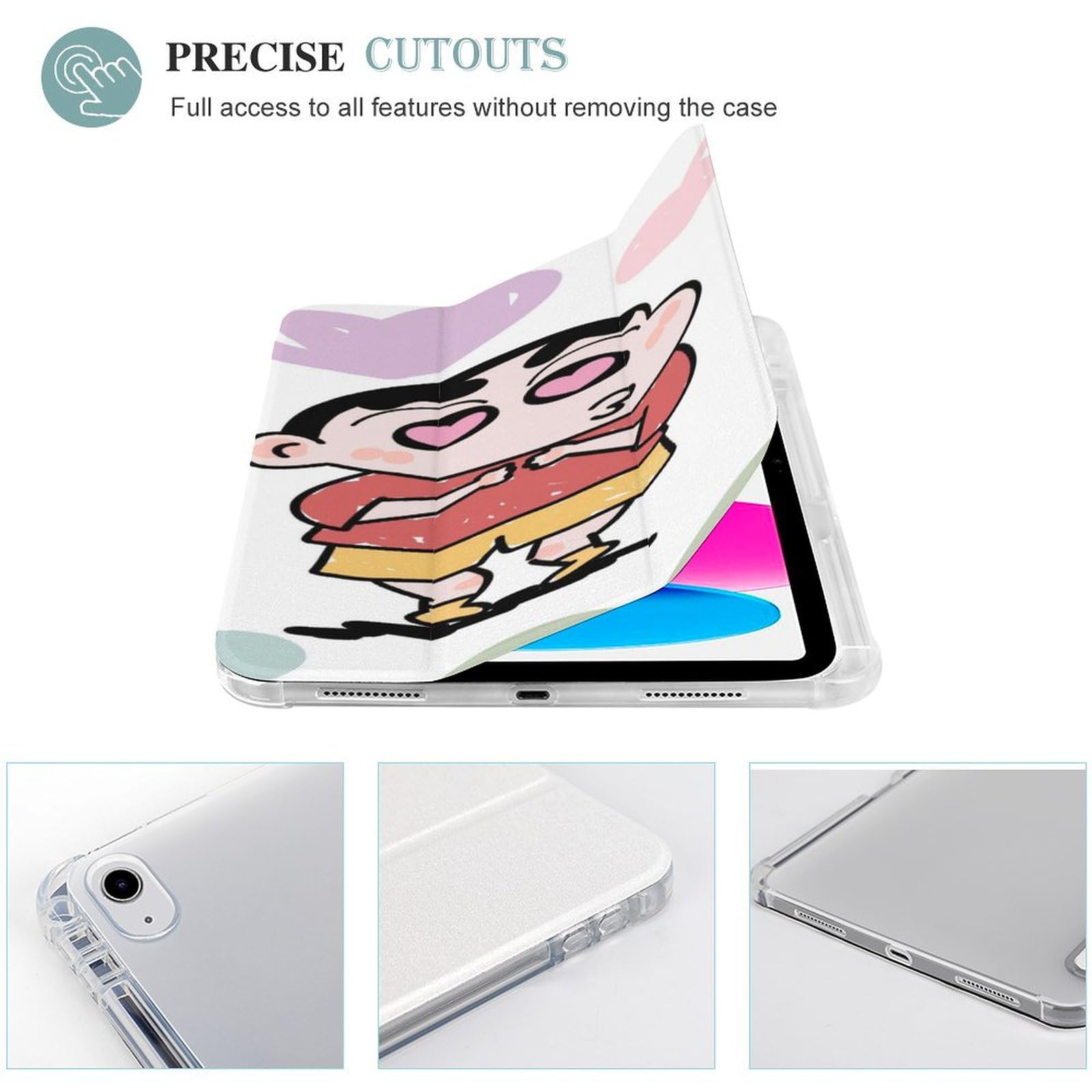 Amazon.co.jp: クレヨンしんちゃん ipad ケース iPad 10 ケース
