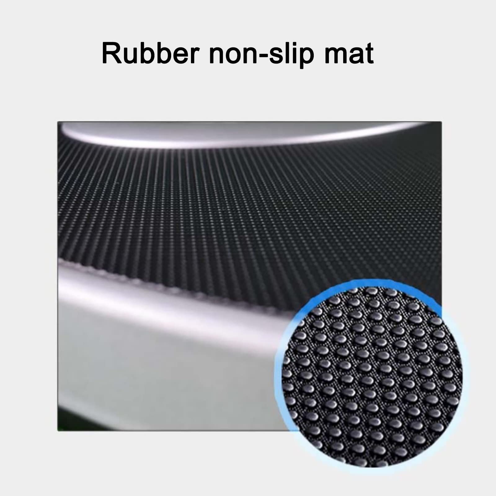 Báscula de baño mecánica/báscula analógica para peso corporal/báscula de baño de alta precisión analógica, tapete texturizado negro con plataforma de metal duradero, impermeable y antideslizante