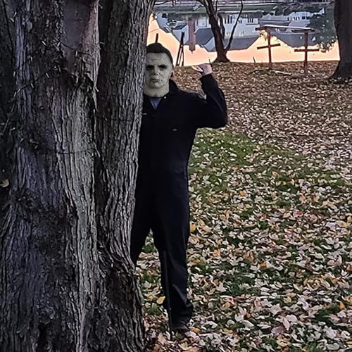 Michael Myers Mask Halloween Costume for Adult Cosplay Masquerade Party - image 4