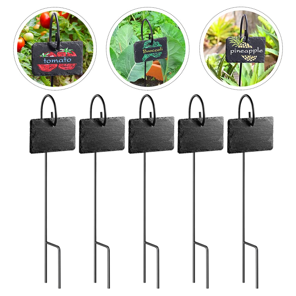 Cabilock 1ensemble Étiquettes De Jardin Artisanal Lot De Marqueurs Pour Plantes Étiquettes Classificatives Imperméables Pour Fleurs Et Jardins