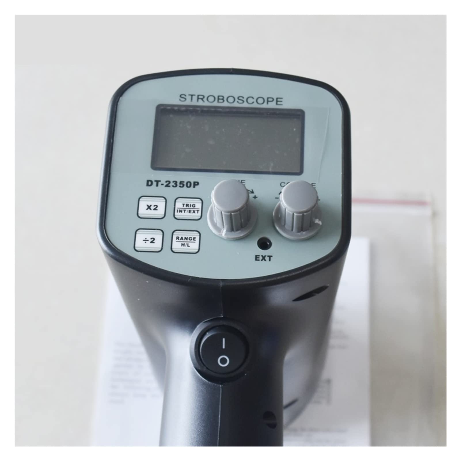 LNHHG Digital Handheld Stroboscope Portable Stroboscope DT-2350PD Digital Tachometer Handheld Wide Measuring Range 50-30000 FPM Flash Analyzer