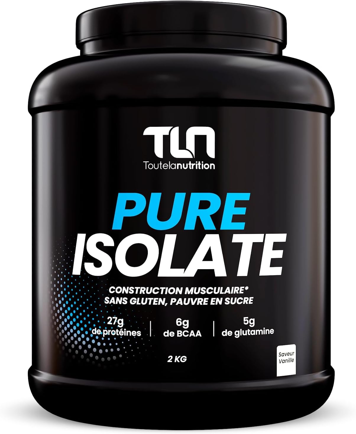 PURE ISOLATE Isolat de Protéines en Poudre Jusqu’à 90 de Protéines