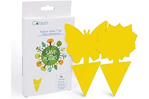 Garsum Fungus Nat Sticky Trap: Indoor and Outdoor Gnat Killer