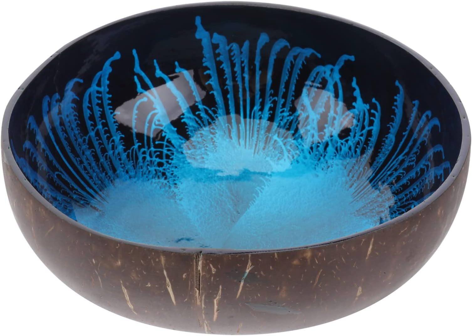Amazon.com: VOMANA Ceramic Decorative Bowl, Blue Pottery Key Bowl ...