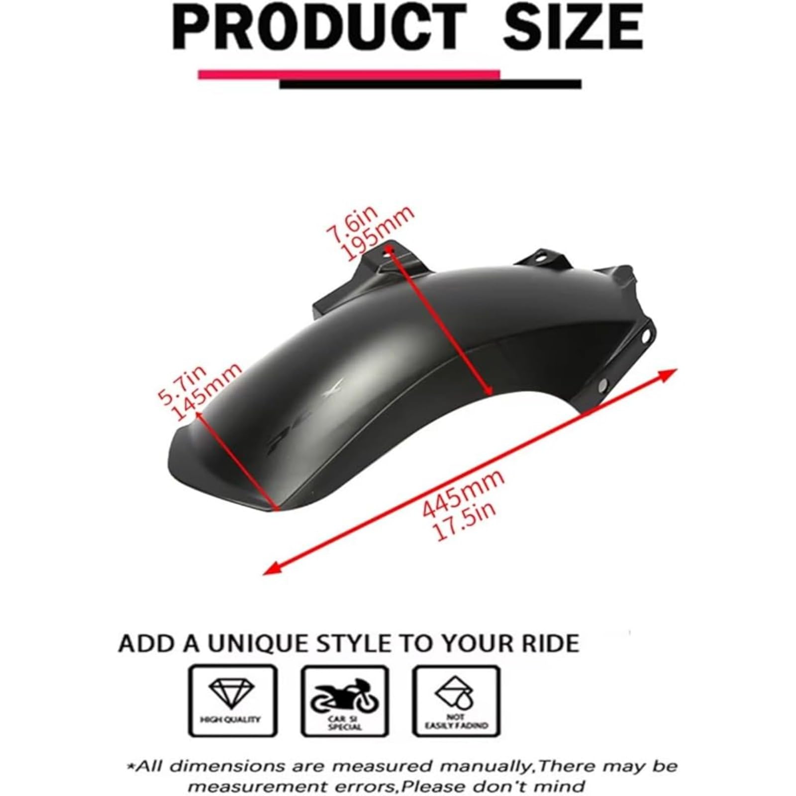 PCX160 PCX125 リアフェンダー ブラック Amazon | FOR PCX160 PCX125 PCX 160 125 pcx160 pcx125 2020-2025