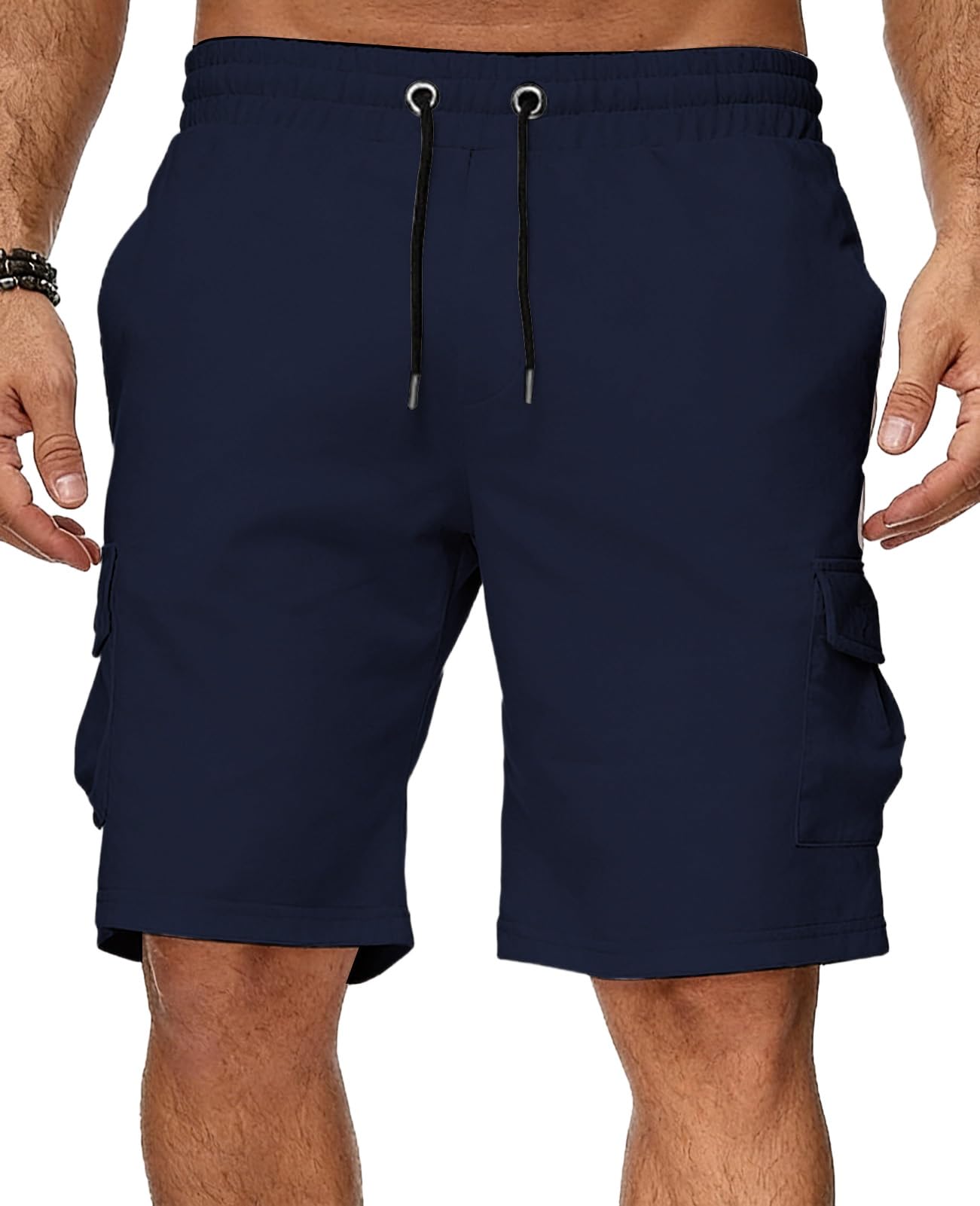 Rayson Pantaloncini Uomo Sportivi Estivi Pantaloni Corti Casual Pantaloncini da Uomo Corti Shorts con Coulisse e Tasche