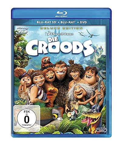 Die Croods: Deluxe Edition / Blu-ray 3D + 2D + DVD