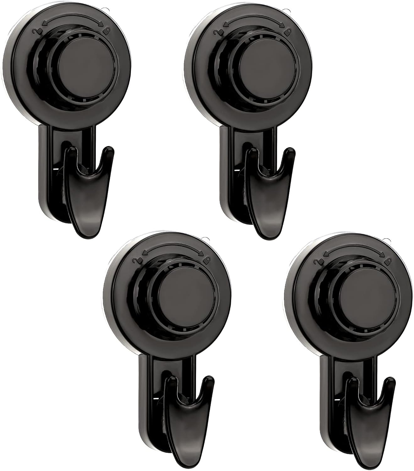 OOTSR Vacuum Suction Cup Hooks Holder Stick to Window Smooth Wall